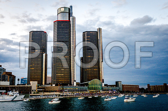 Renaissance Center- Detroit, Michigan 2017